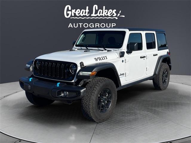 used 2024 Jeep Wrangler 4xe car, priced at $32,618