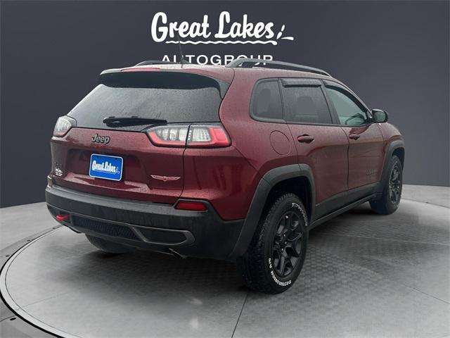 used 2021 Jeep Cherokee car, priced at $21,395