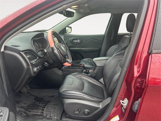 used 2021 Jeep Cherokee car, priced at $21,395