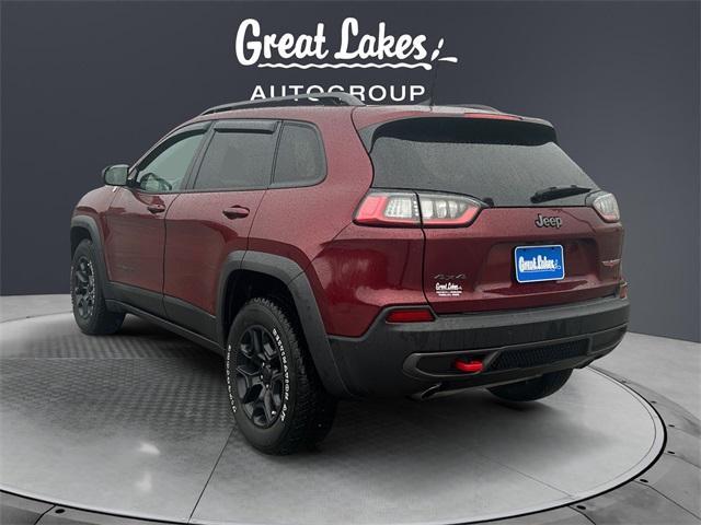used 2021 Jeep Cherokee car, priced at $21,395
