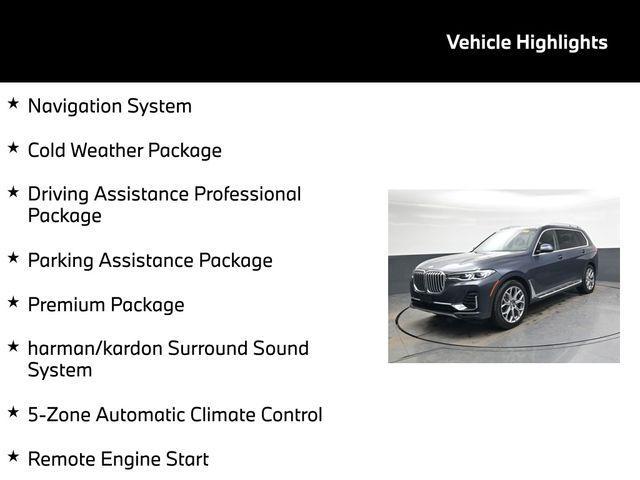 used 2019 BMW X7 car, priced at $35,900