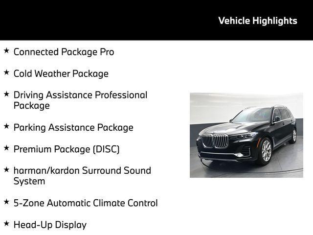 used 2021 BMW X7 car, priced at $33,854