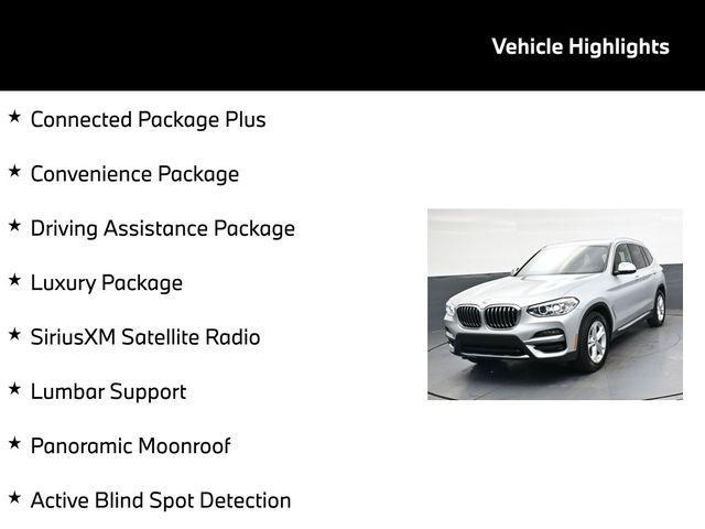 used 2020 BMW X3 car, priced at $28,433