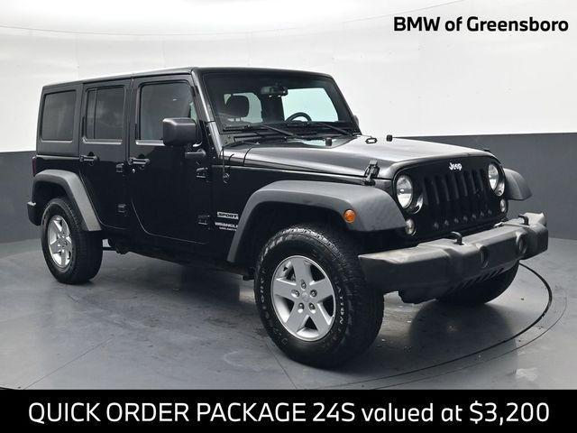 used 2017 Jeep Wrangler Unlimited car, priced at $15,251