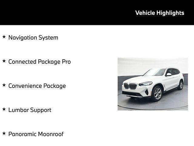used 2024 BMW X3 car, priced at $36,415