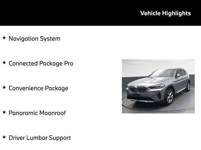 used 2023 BMW X3 car, priced at $33,992
