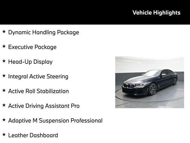 used 2023 BMW M550 car, priced at $52,464