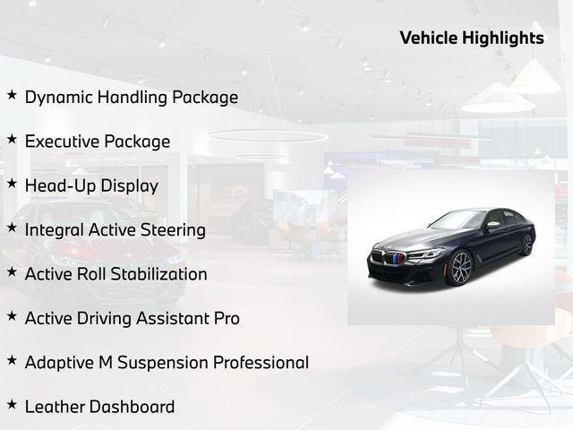 used 2023 BMW M550 car, priced at $59,500