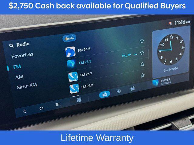 new 2026 Hyundai Tucson car, priced at $28,511