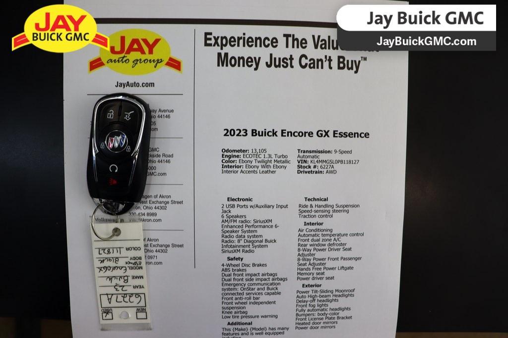 used 2023 Buick Encore GX car, priced at $23,960
