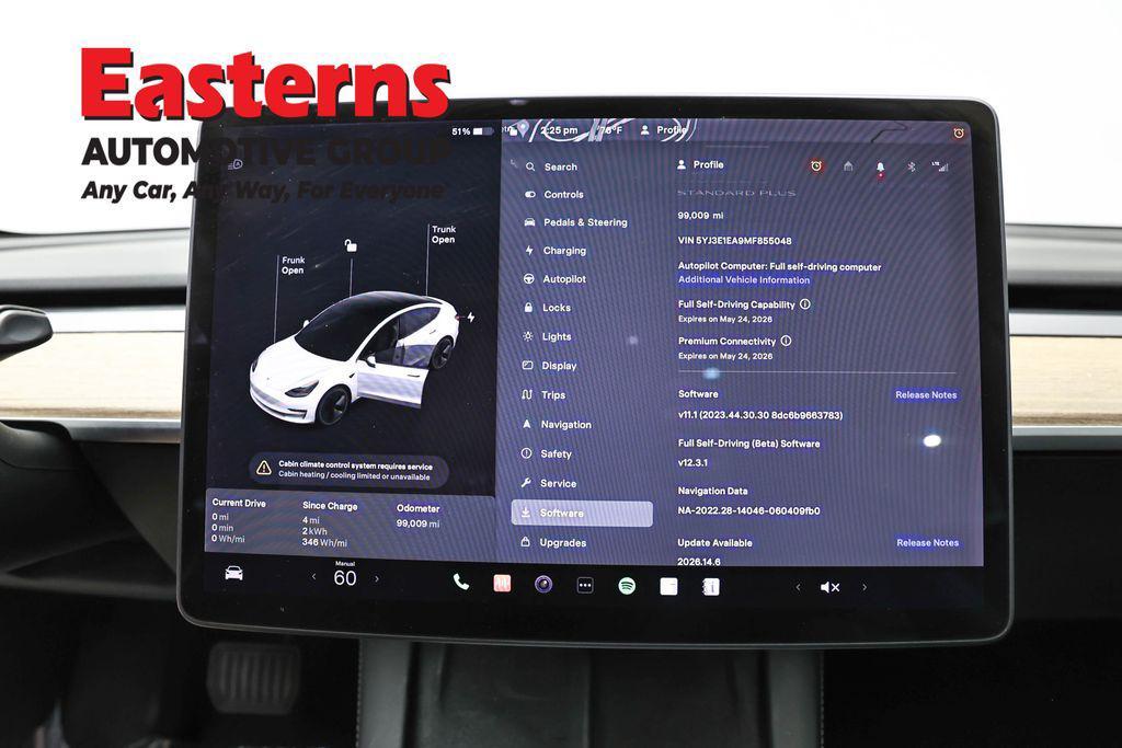 used 2021 Tesla Model 3 car, priced at $18,974