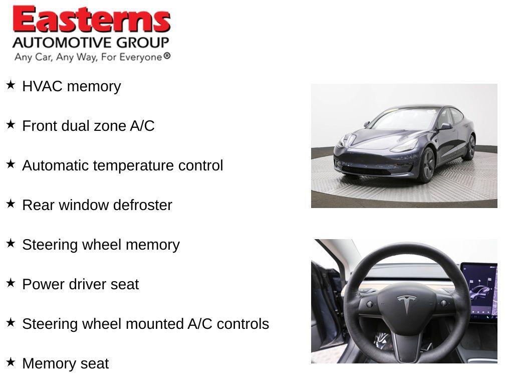 used 2022 Tesla Model 3 car, priced at $26,490