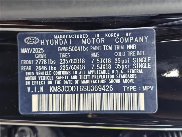 new 2025 Hyundai TUCSON Hybrid car, priced at $38,025