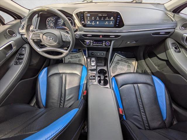 used 2021 Hyundai Sonata car, priced at $18,407