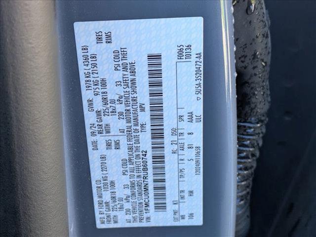 used 2024 Ford Escape car, priced at $21,168