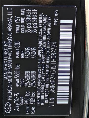 new 2026 Hyundai Santa Fe car, priced at $39,979