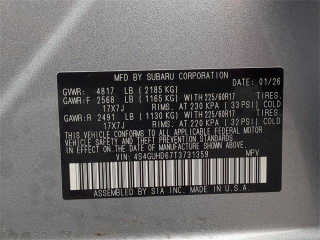 new 2026 Subaru Crosstrek car, priced at $30,711