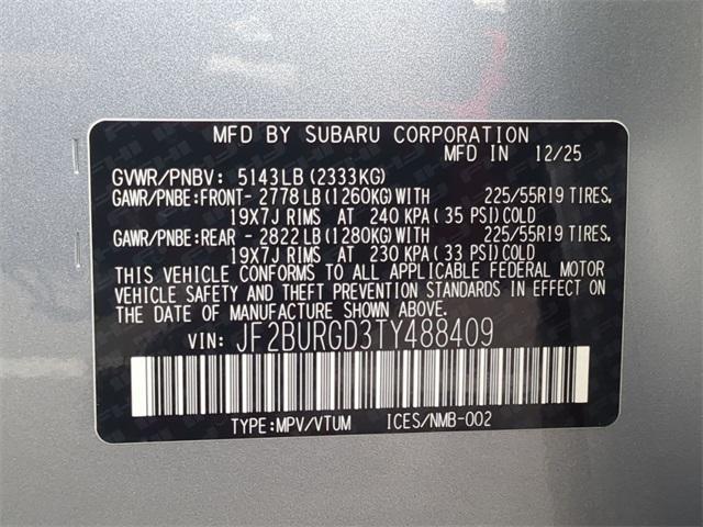 new 2026 Subaru Outback car, priced at $44,525