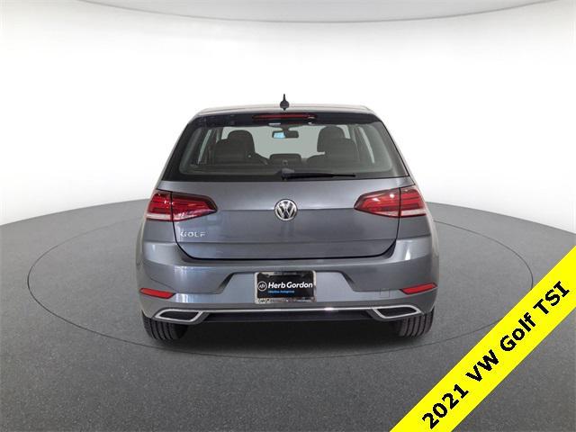 used 2021 Volkswagen Golf car, priced at $14,743