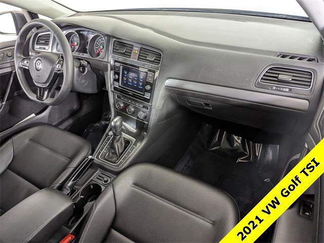 used 2021 Volkswagen Golf car, priced at $14,743