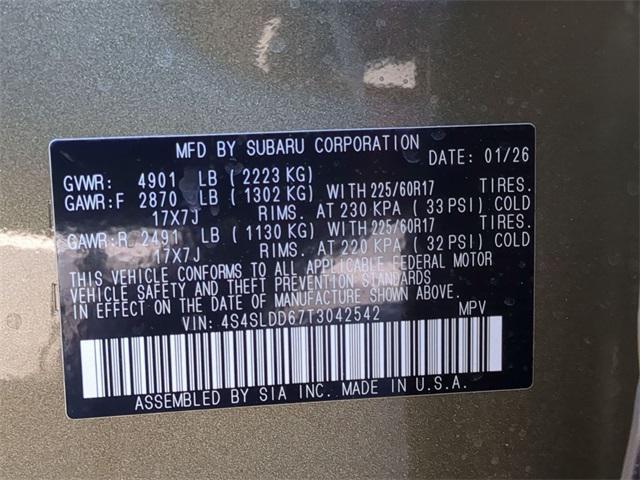 new 2026 Subaru Forester car, priced at $34,904