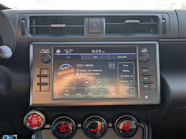 new 2025 Subaru BRZ car, priced at $38,545