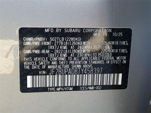 new 2026 Subaru Outback car, priced at $36,058