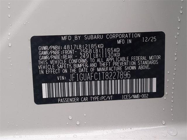 new 2026 Subaru Impreza car, priced at $26,600