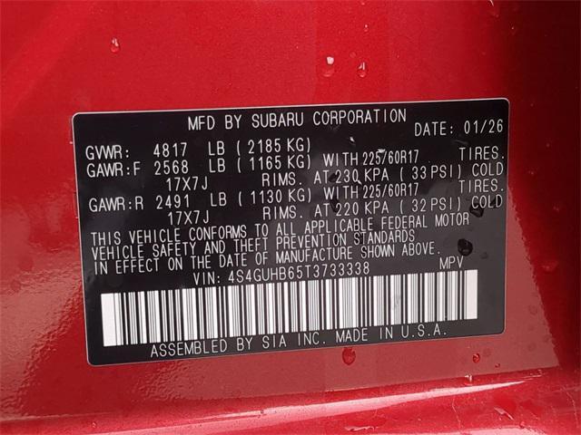 new 2026 Subaru Crosstrek car, priced at $27,826