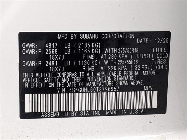 new 2026 Subaru Crosstrek car, priced at $33,737