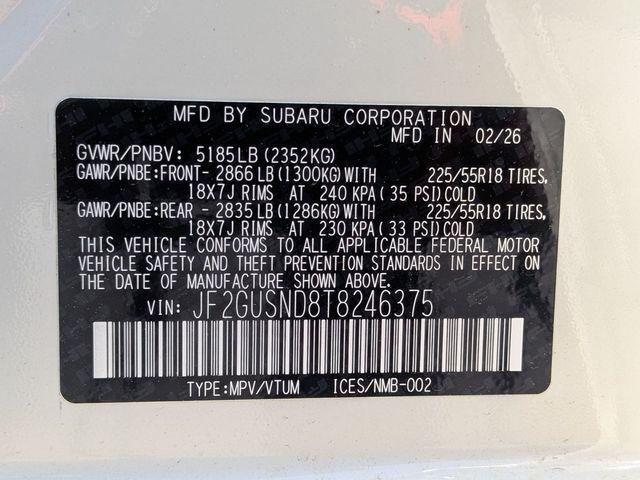 new 2026 Subaru Crosstrek Hybrid car, priced at $37,745