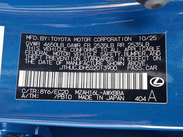 new 2025 Lexus UX 300h car, priced at $44,539