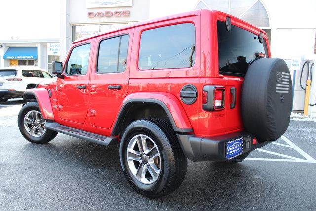 used 2021 Jeep Wrangler Unlimited car, priced at $31,491