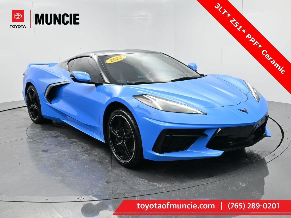 used 2022 Chevrolet Corvette car, priced at $64,986