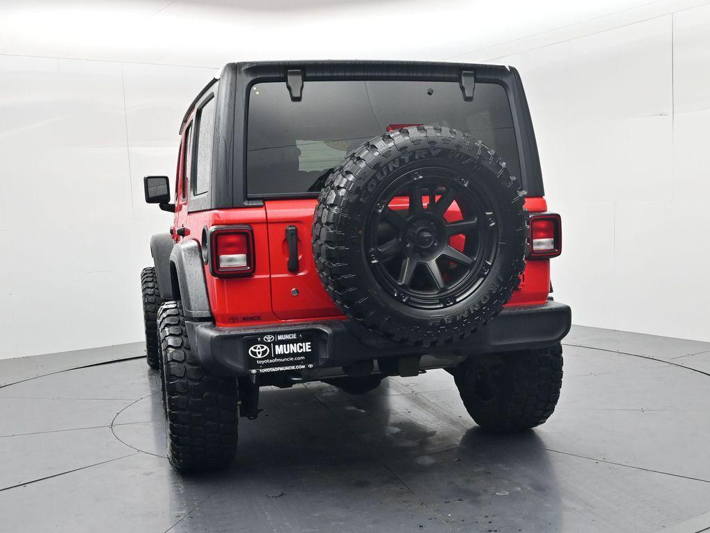 used 2020 Jeep Wrangler Unlimited car, priced at $26,114