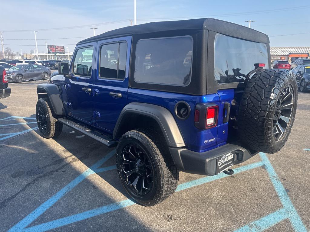 used 2018 Jeep Wrangler Unlimited car, priced at $23,381
