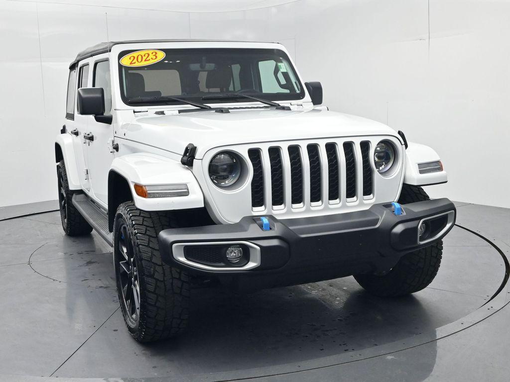 used 2023 Jeep Wrangler 4xe car, priced at $30,529