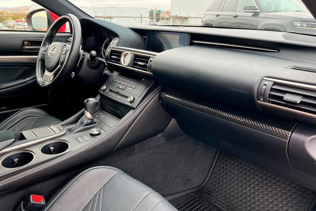 used 2015 Lexus RC F car, priced at $48,898