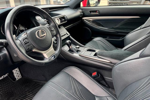 used 2015 Lexus RC F car, priced at $48,898