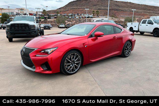 used 2015 Lexus RC F car, priced at $48,898