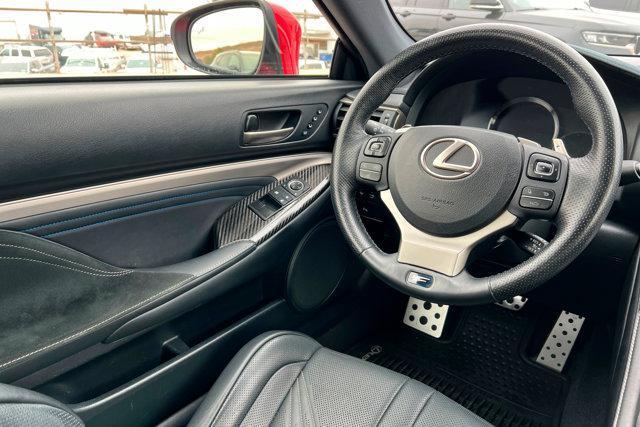 used 2015 Lexus RC F car, priced at $48,898