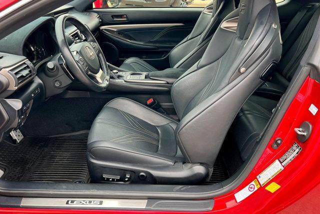 used 2015 Lexus RC F car, priced at $48,898