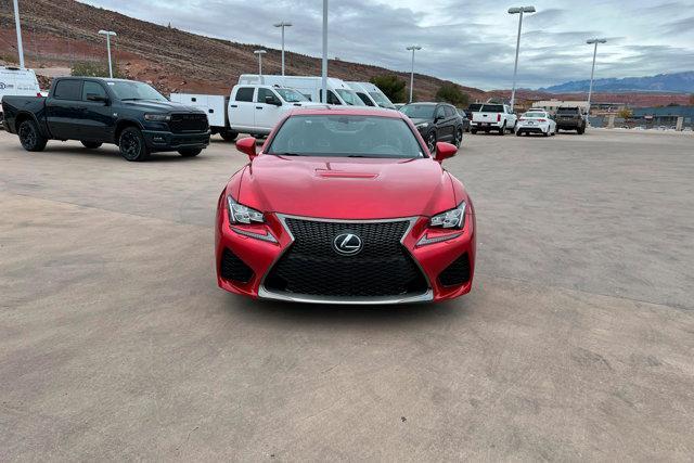 used 2015 Lexus RC F car, priced at $48,898