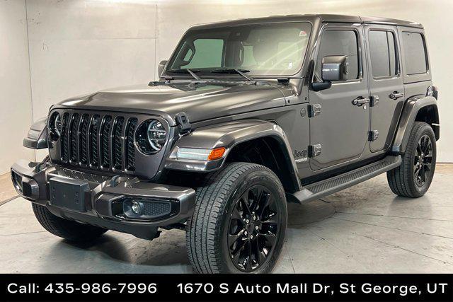 used 2021 Jeep Wrangler Unlimited car, priced at $34,321