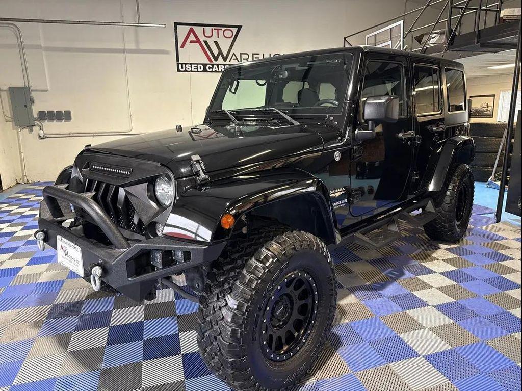 used 2015 Jeep Wrangler Unlimited car, priced at $24,500