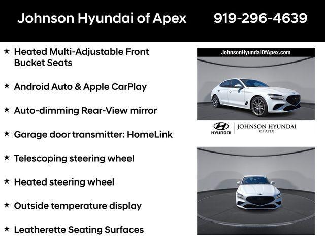 used 2023 Genesis G70 car, priced at $26,500
