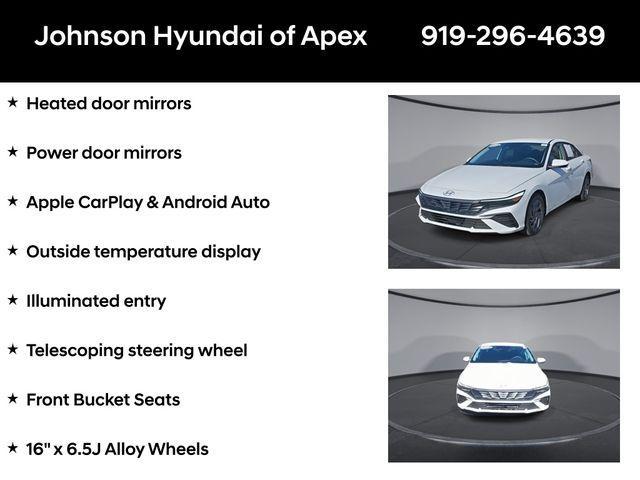 used 2025 Hyundai ELANTRA HEV car, priced at $21,750