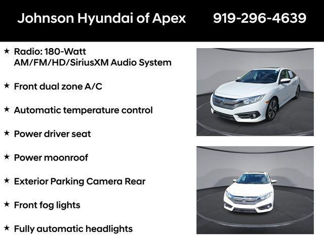 used 2017 Honda Civic car, priced at $14,398