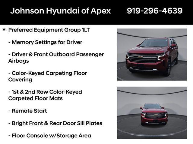 used 2021 Chevrolet Tahoe car, priced at $43,000