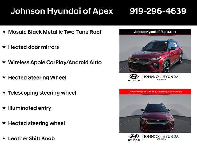 used 2022 Chevrolet TrailBlazer car, priced at $19,199